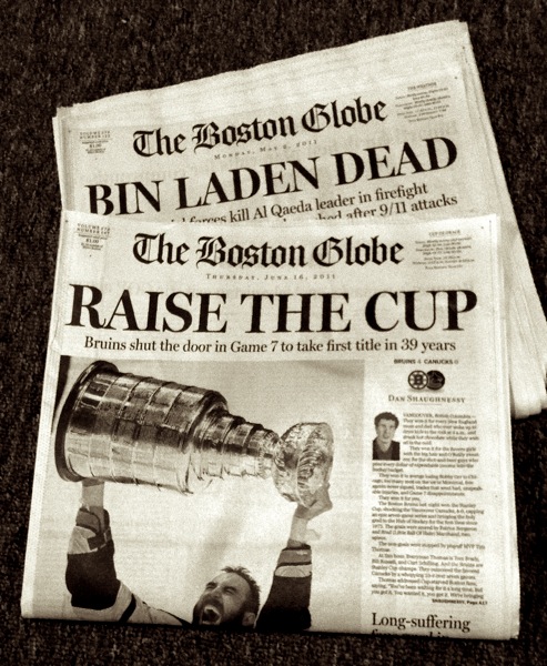 Compare Bin Laden to Bruins