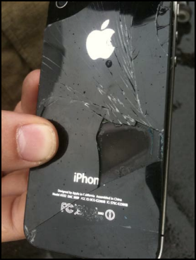 Iphone flames